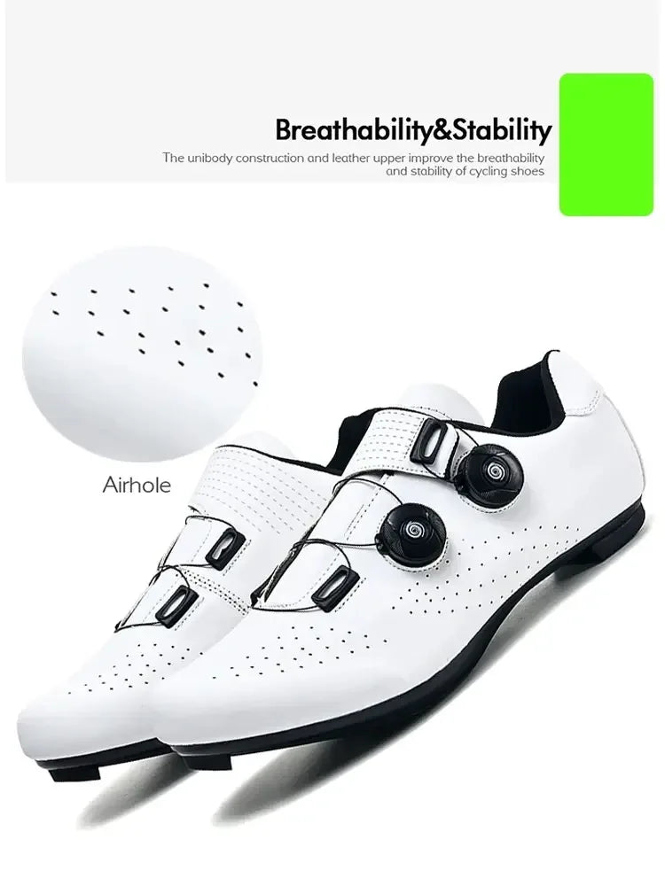 Men’s MTB Cycling Shoes – Road Bike Sneakers SPD Compatible Sport Footwear