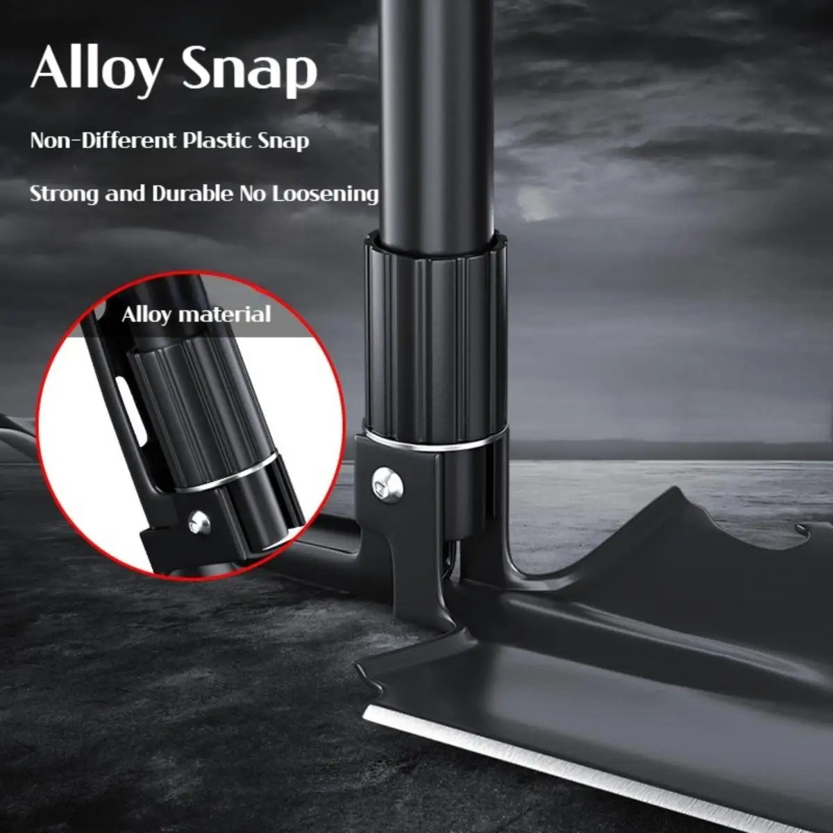 Foldable Camping Shovel – Portable Multifunctional Hiking Entrenching Tool