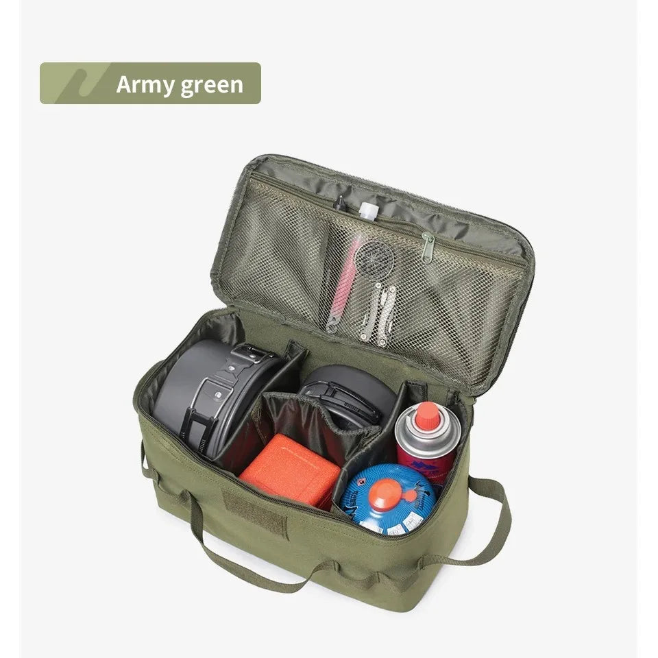 Outdoor Camping Gas Tank & Tool Storage Bag