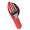 Foldable Camping Utensil Set – Knife, Fork & Spoon Combo