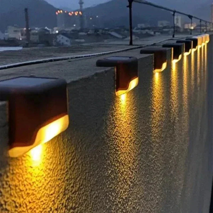 Waterproof Solar LED Step & Deck Lights – 1/4/8/12pcs