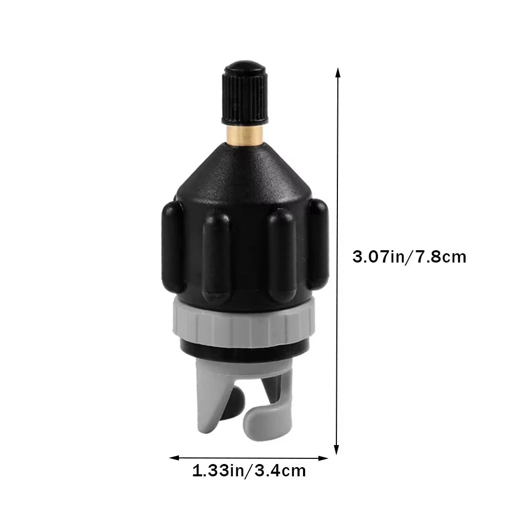 DIZETION Air Valve Adaptor – Dustproof, Wear-Resistant Inflatable Pump Adapter for Kayak & Boat