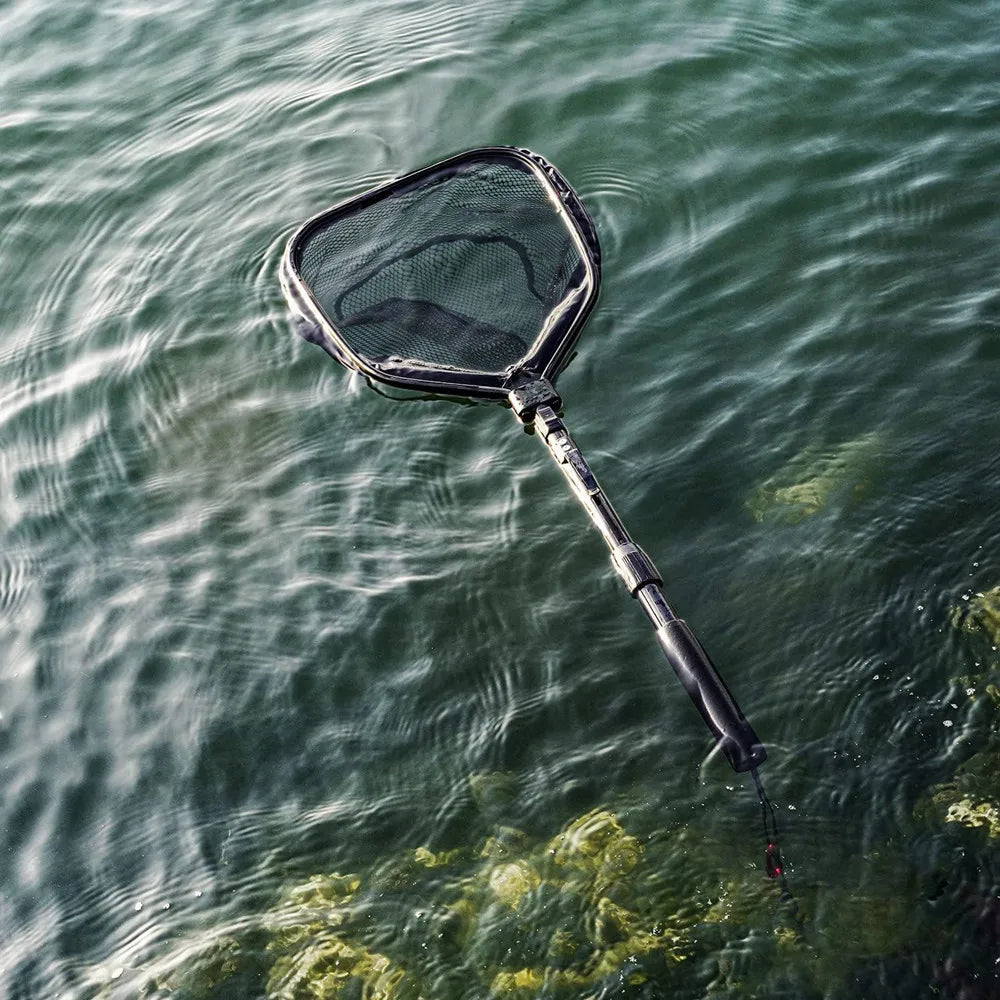 Telescopic Fishing Landing Net – 55cm to 190cm Foldable Floating Net