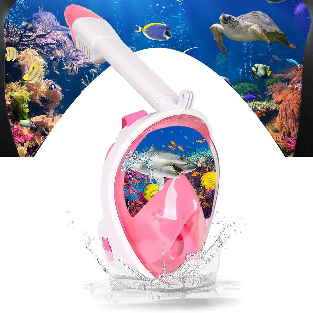 Full Face Snorkel Mask – Anti-Fog Diving Mask for Adults