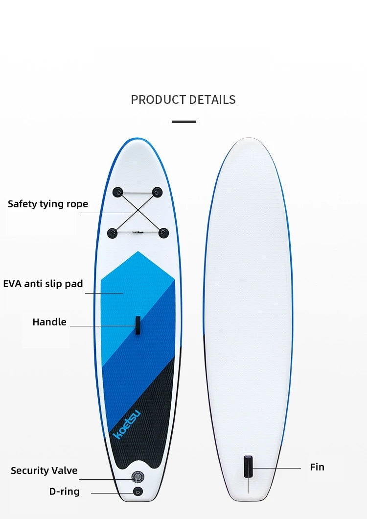 Inflatable Stand Up Paddle Board SUP Set – Kayak & Surf Accessories