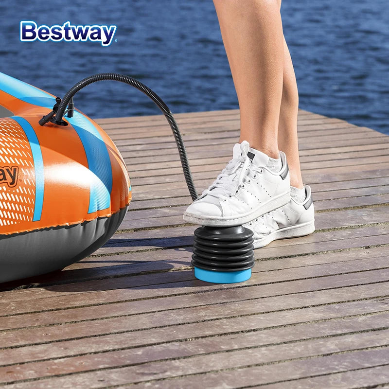 Bestway Inflatable Kayak (1–3 Person) – Heavy Duty PVC Raft for Adventure & Rafting