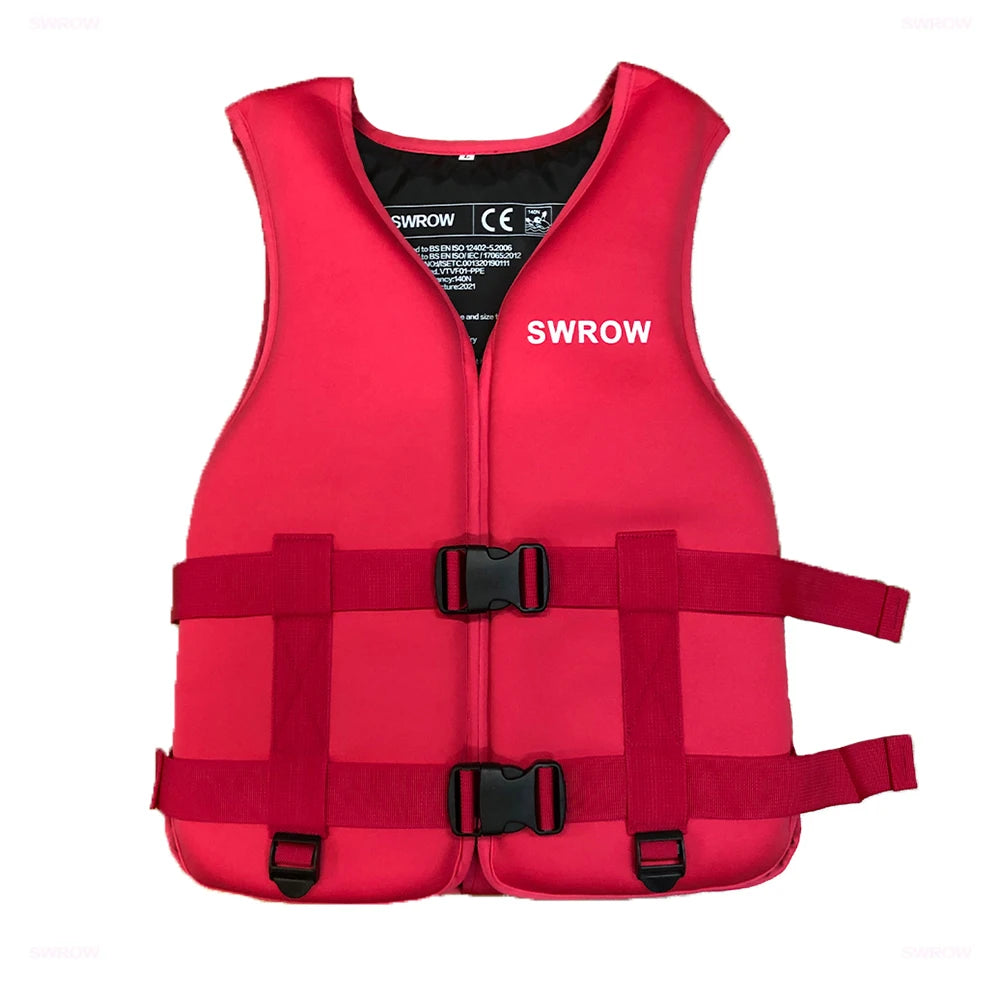 Adult Life Jacket – Kayak, Jet Ski, Wakeboard & Water Sports Safety Vest