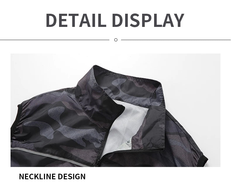 Cooling Fan Vest – Air-Conditioned Jacket for Outdoor Work, Hiking, and Summer Sports