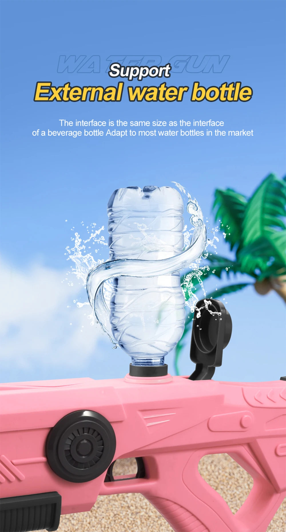 Electric Automatic Water Gun Toy for Kids & Adults