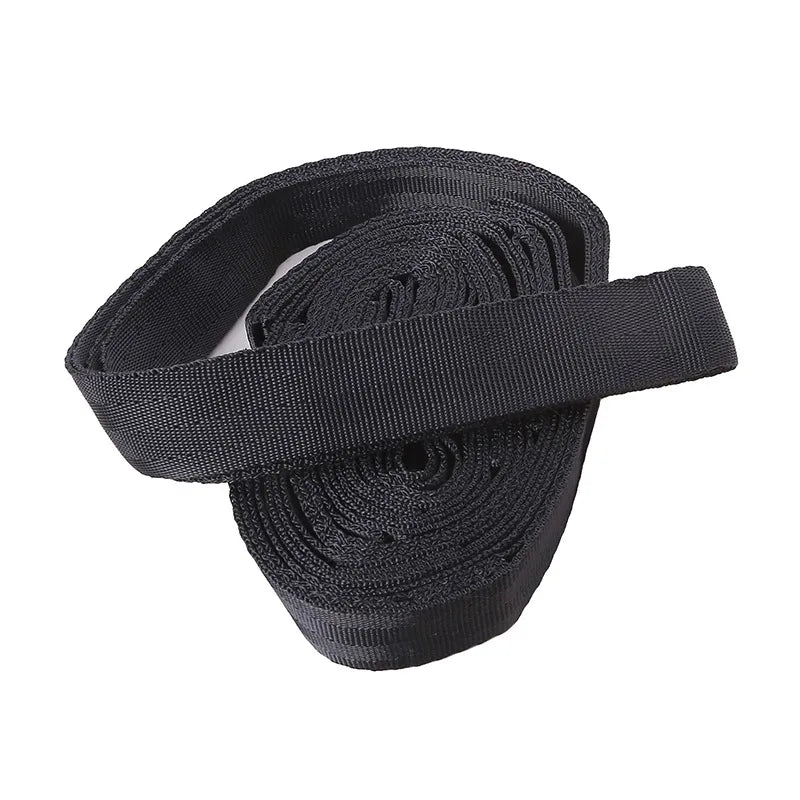 2PCS Hammock Straps – 600lbs Heavy-Duty Polyester Suspension Belts with 5 Rings