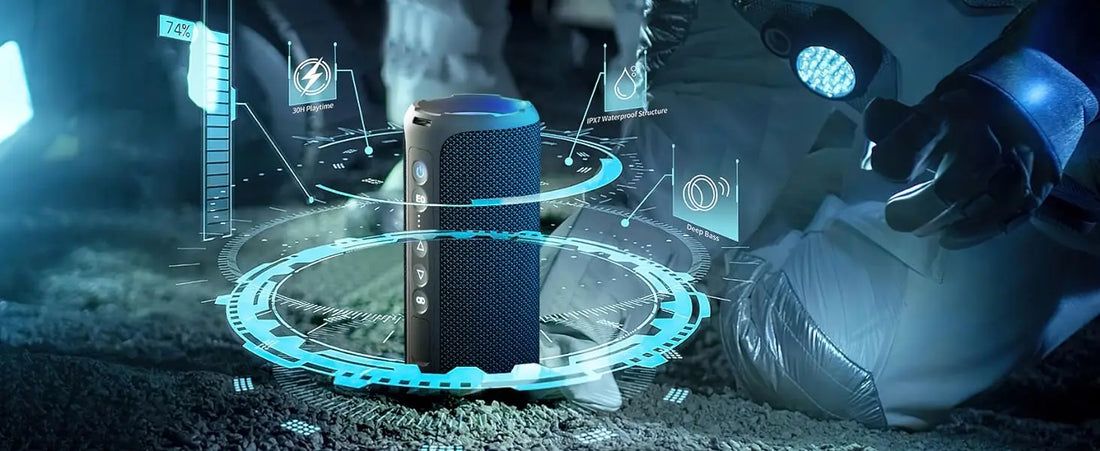 Ortizan X8 Pro Waterproof Bluetooth Speaker – Bass Boost & Dual Pairing