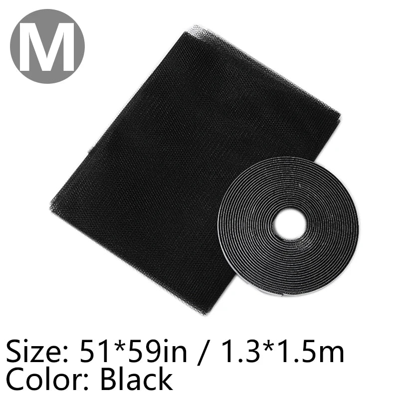 Self-Adhesive Window Mosquito Net – DIY Anti-Insect Mesh Screen