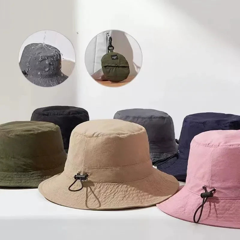 Waterproof UV Protection Bucket Hat – Outdoor Hiking & Camping Cap