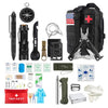 Survival First Aid Kit – Outdoor Emergency Trauma Bag with MOLLE System