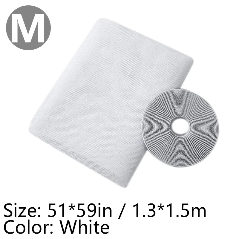 Self-Adhesive Window Mosquito Net – DIY Anti-Insect Mesh Screen