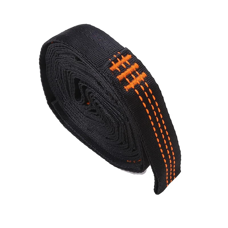 2PCS Hammock Straps – 600lbs Heavy-Duty Polyester Suspension Belts with 5 Rings