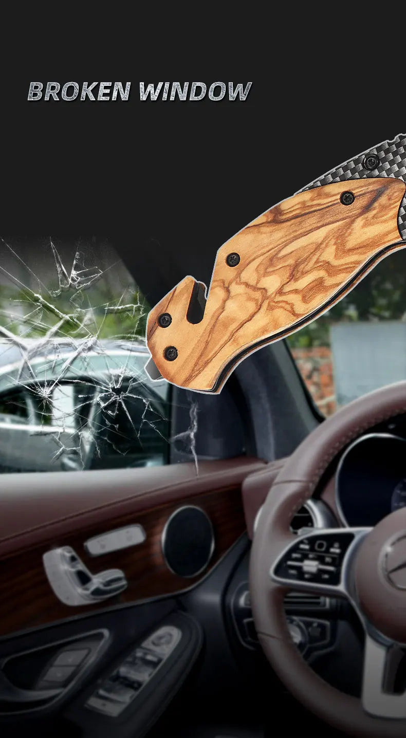 High-Hardness Folding Pocket Knife – Multifunctional Outdoor Camping Tool