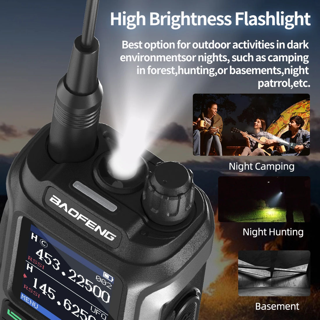 Baofeng UV-21 Pro Walkie Talkie – Long Range Multi-Band Ham Radio (16KM, Type-C)