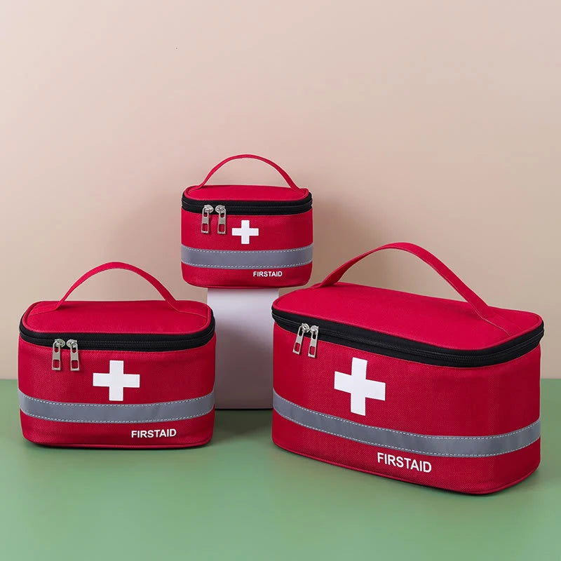 Portable Fabric Medical Bag – Travel & Home Medicine Storage Box