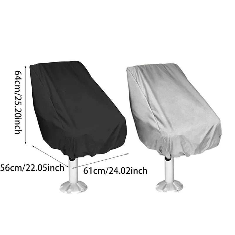 Waterproof Foldable Boat Seat Cover – Outdoor Chair Sleeve Protector