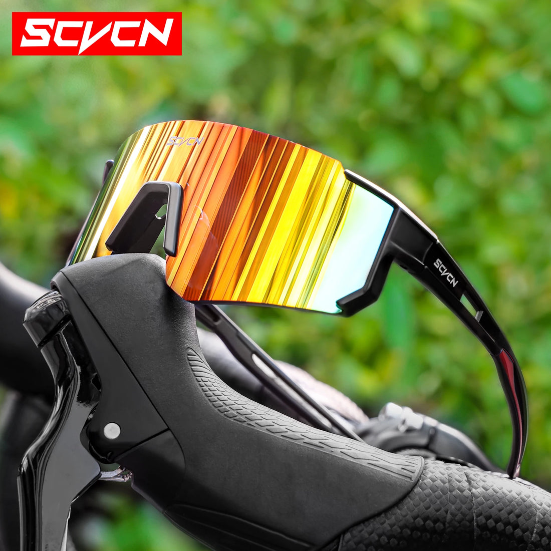 SCVCN Outdoor Cycling Sunglasses – UV400 Sports Bike Glasses for Men & Women