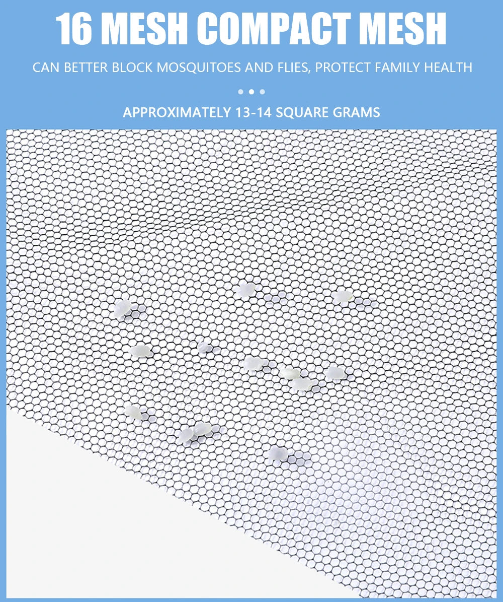 Self-Adhesive Window Mosquito Net – DIY Anti-Insect Mesh Screen