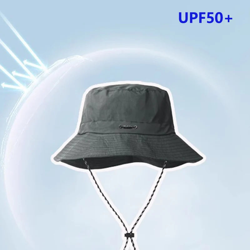 Waterproof UV Protection Bucket Hat – Outdoor Hiking & Camping Cap