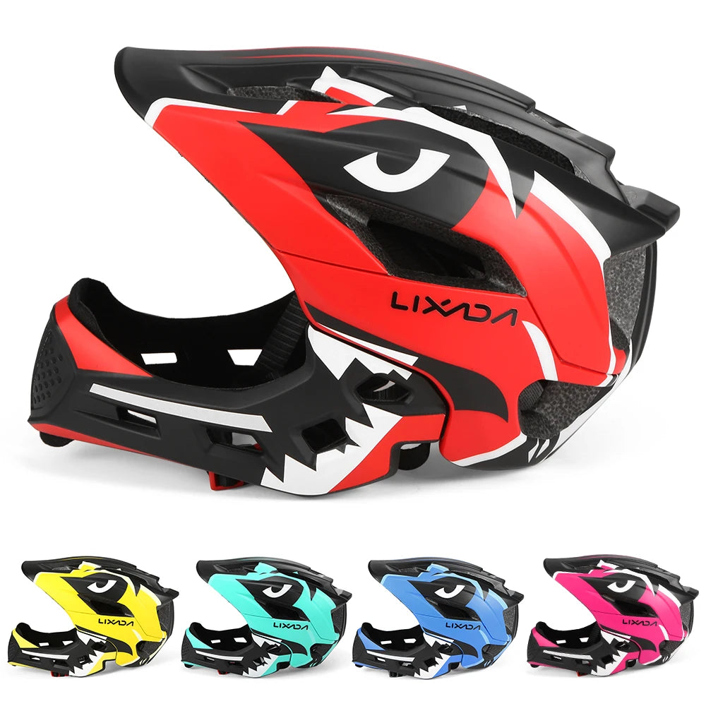 Kids Detachable Full-Face Helmet – Cycling, Skateboarding & Skating Safety Gear