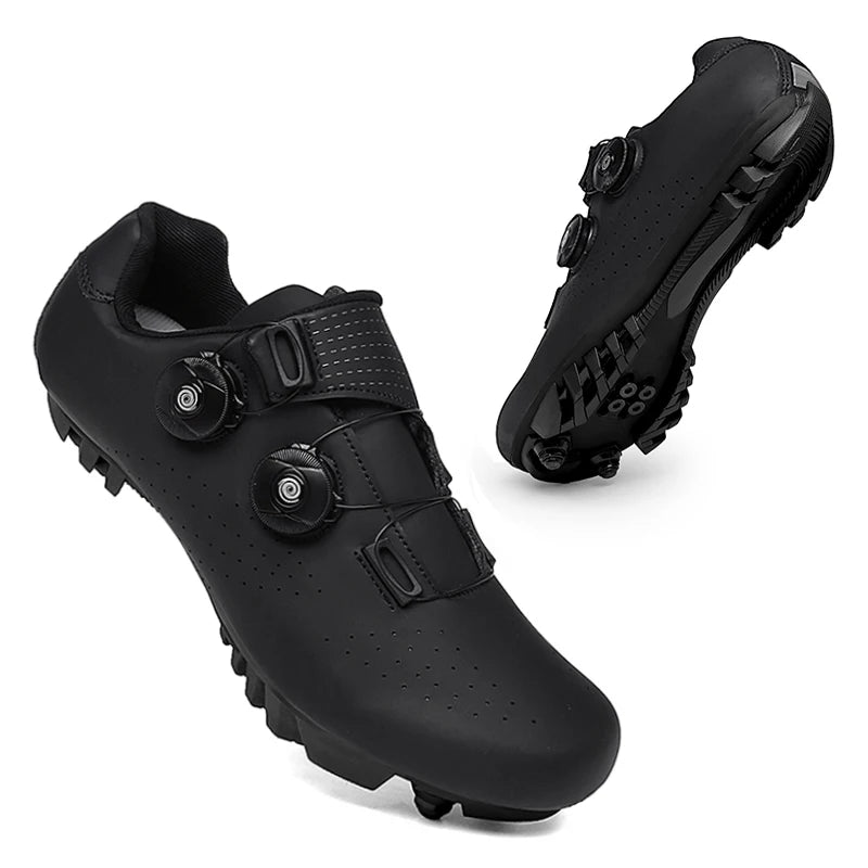 Men’s MTB Cycling Shoes – Road Bike Sneakers SPD Compatible Sport Footwear