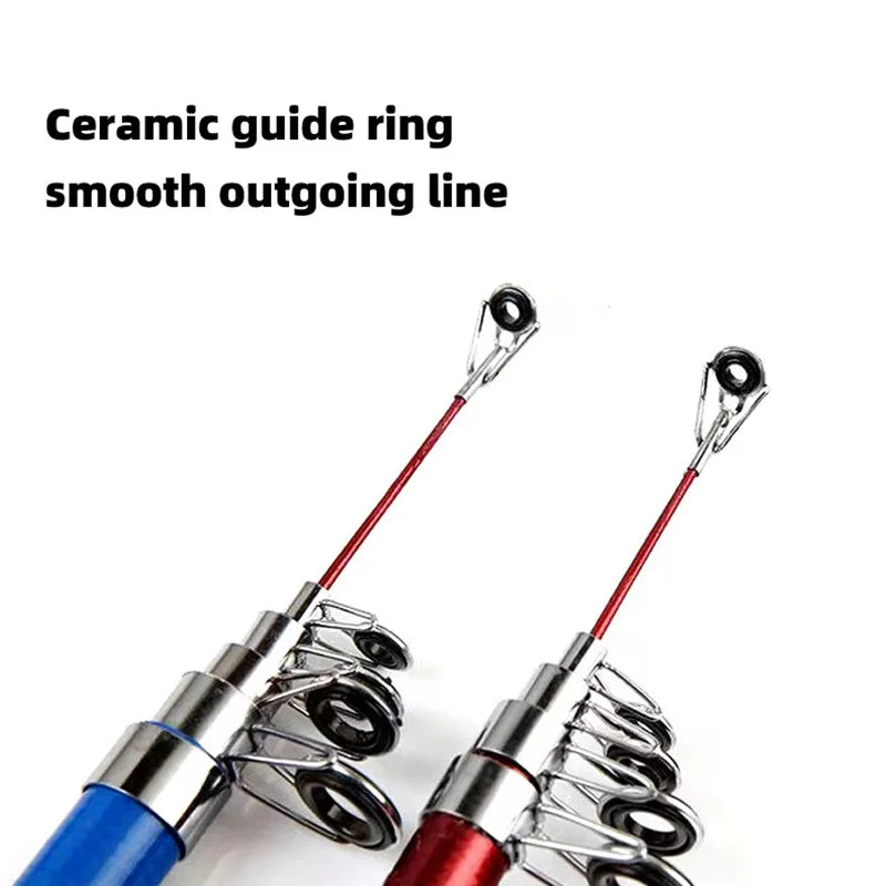 Telescopic Fishing Pole Set with Reel, Baits & Tackle Kit