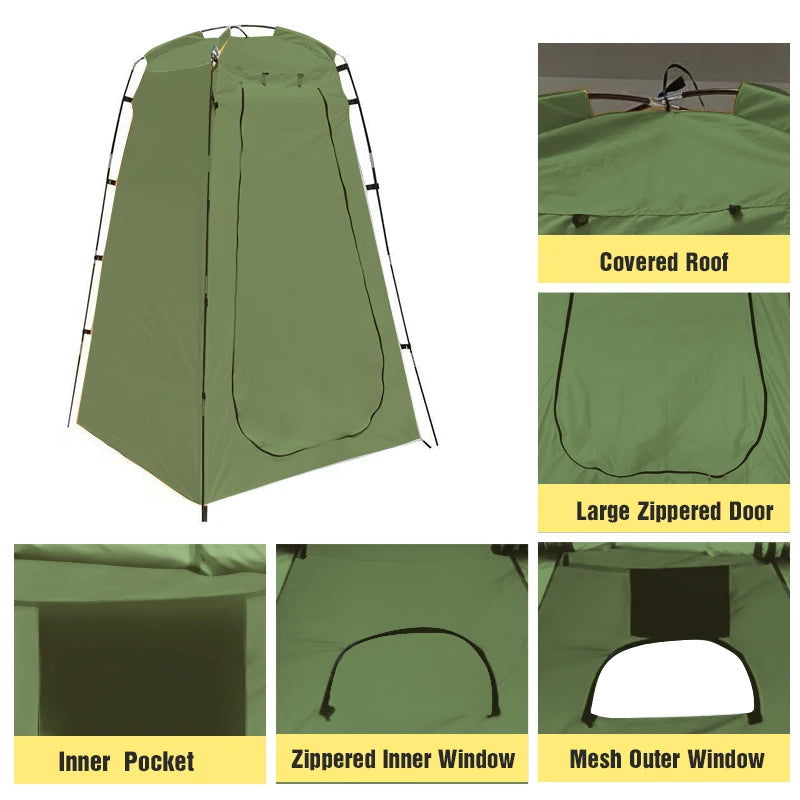 Westtune Portable Privacy Shower & Changing Tent – Waterproof Shelter