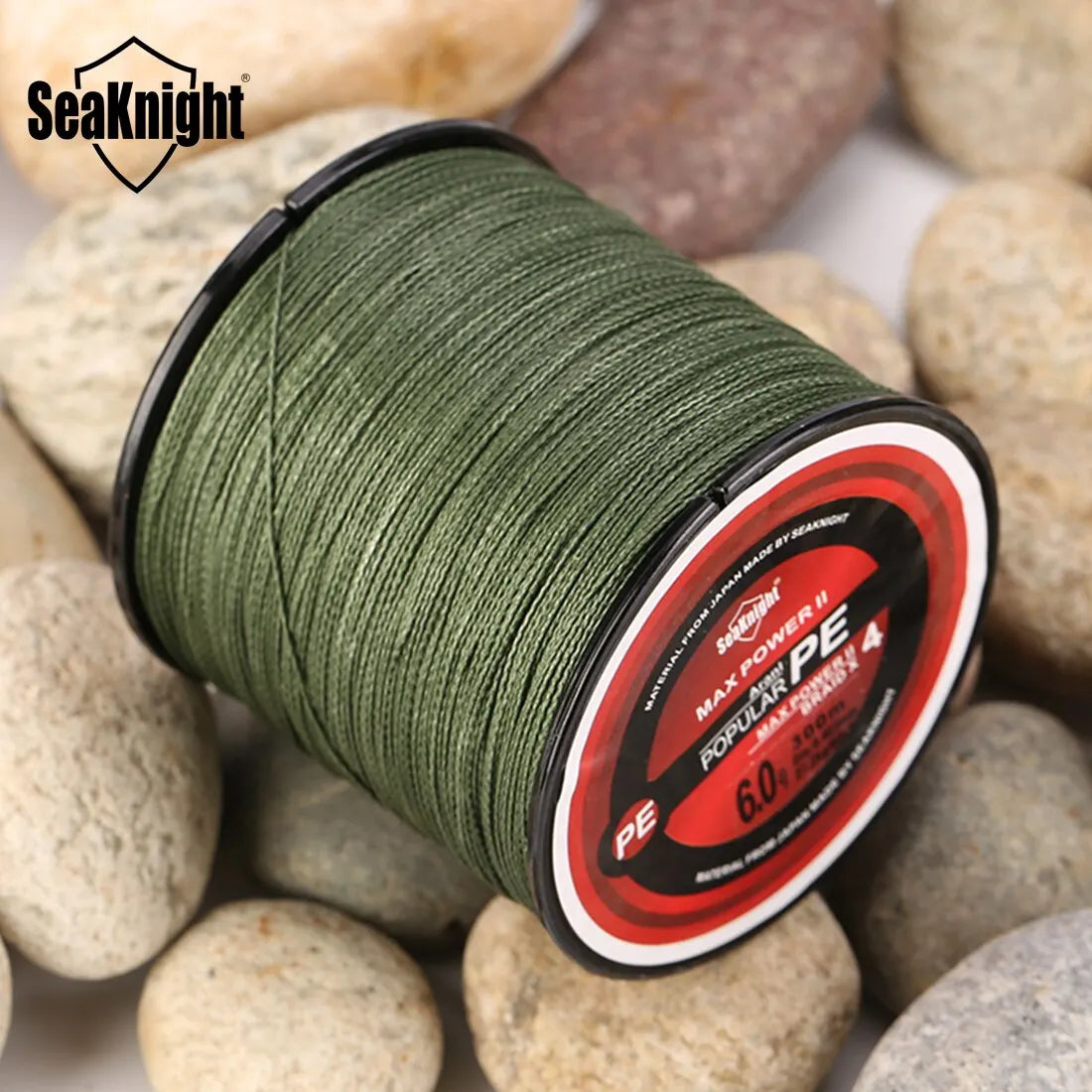 SeaKnight TriPoseidon PE Braided Fishing Line – 4 Strands, 300M, 15–30lb