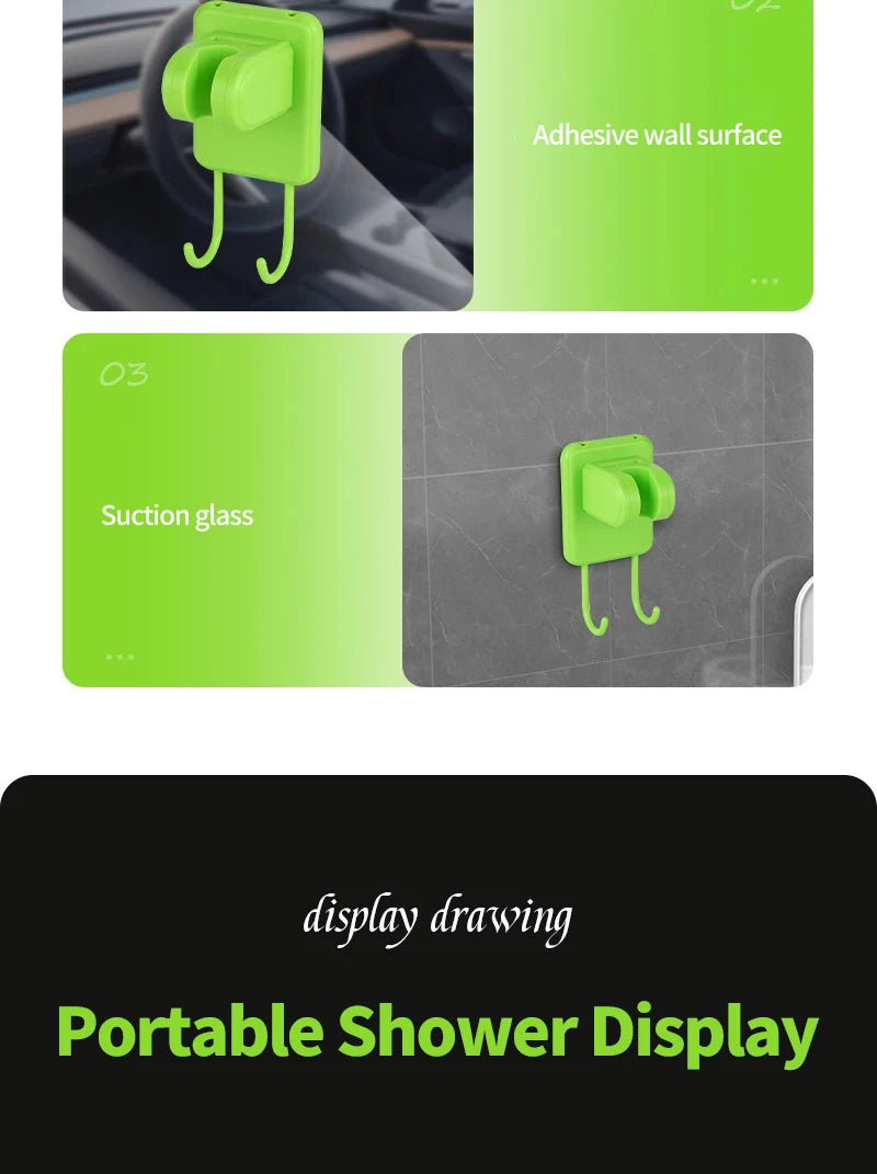 Portable Camping Shower Pump Kit with Digital Display