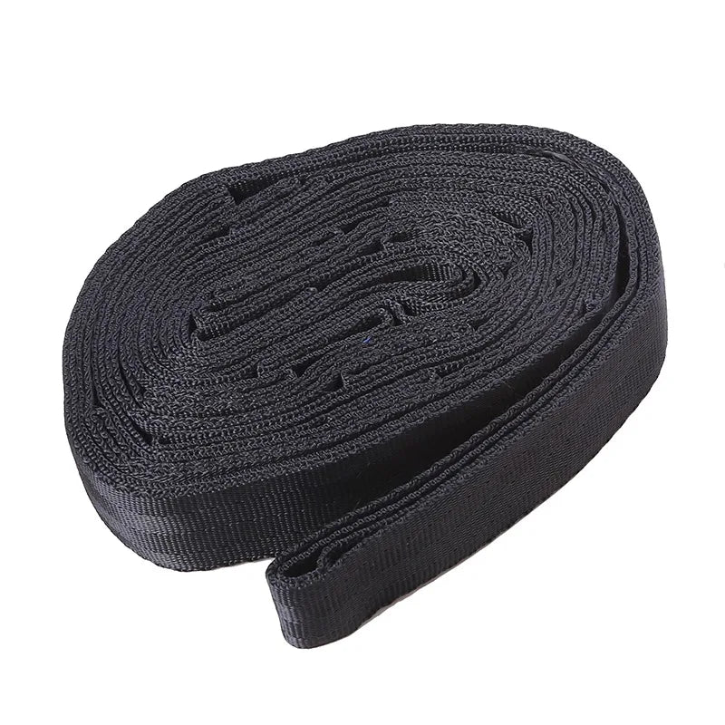 2PCS Hammock Straps – 600lbs Heavy-Duty Polyester Suspension Belts with 5 Rings