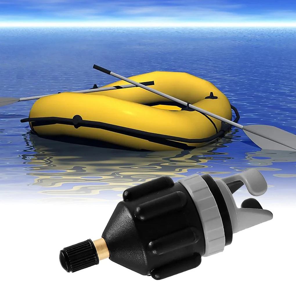 DIZETION Air Valve Adaptor – Dustproof, Wear-Resistant Inflatable Pump Adapter for Kayak & Boat