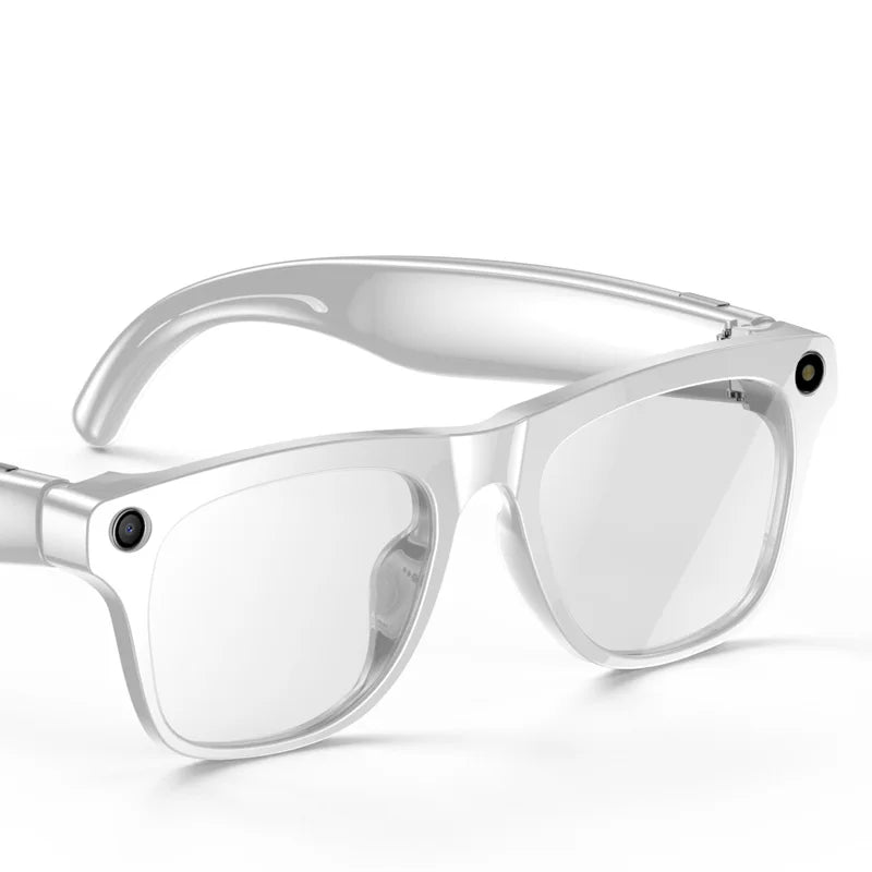 2026 4K AI Smart Glasses – Color Changing, 100MP Camera, Bluetooth Call & Voice Assistant