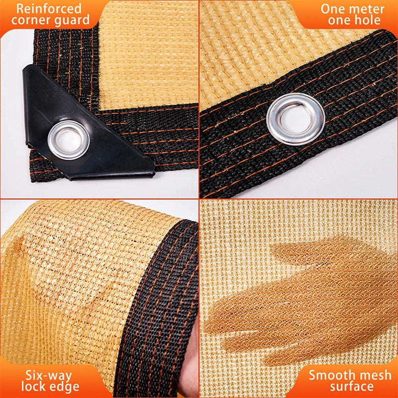 Waterproof Sunshade Net – UV Protection Canopy for Garden & Patio