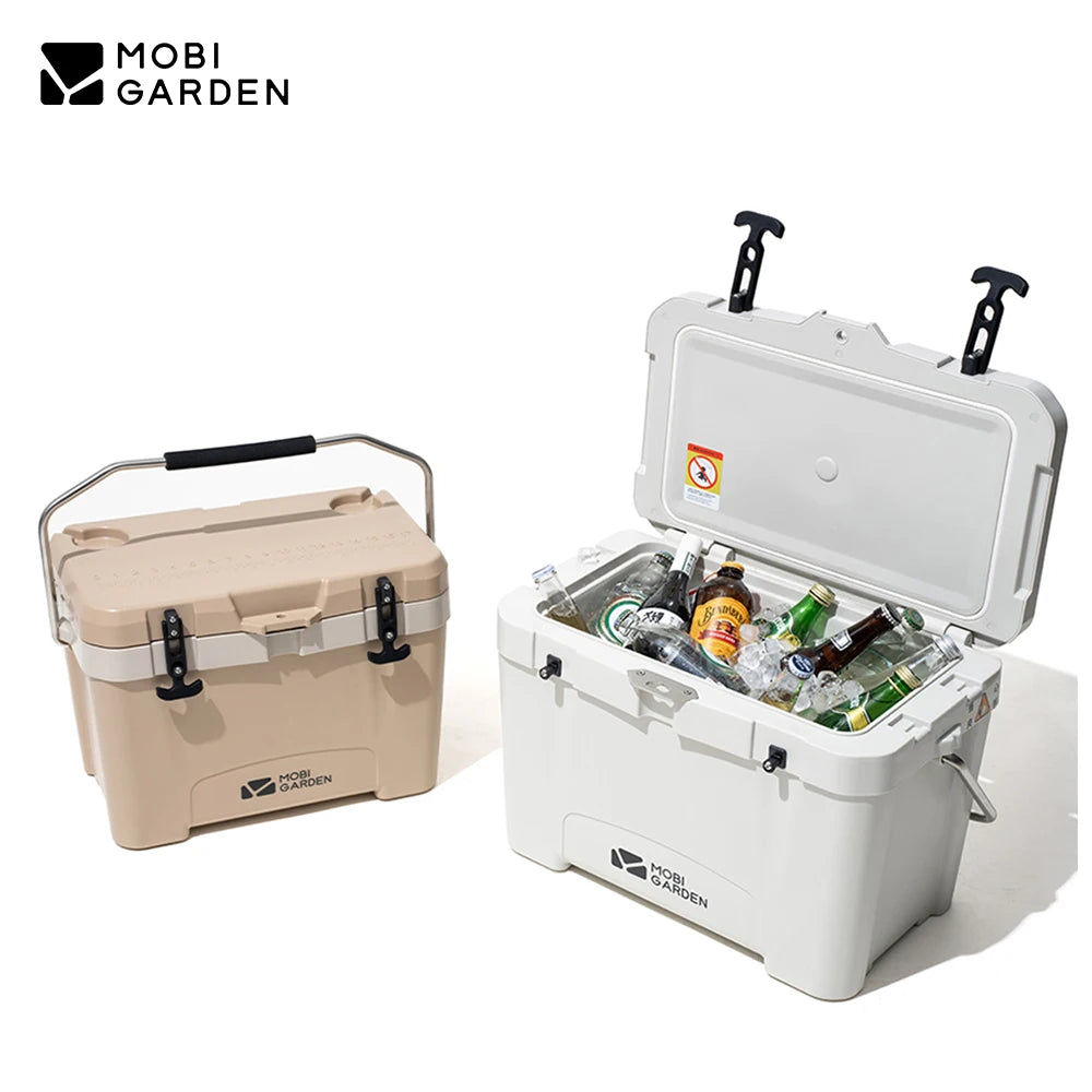 MOBI GARDEN 25L Camping Ice Box – Portable Large-Capacity Outdoor Cooler