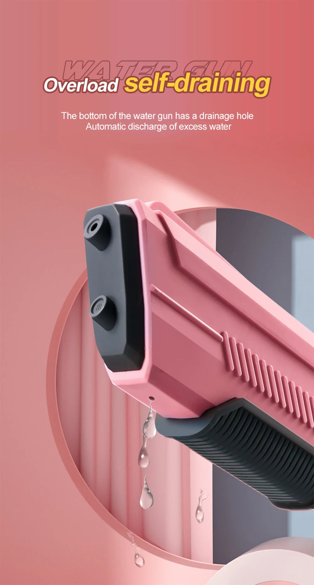 Electric Automatic Water Gun Toy for Kids & Adults