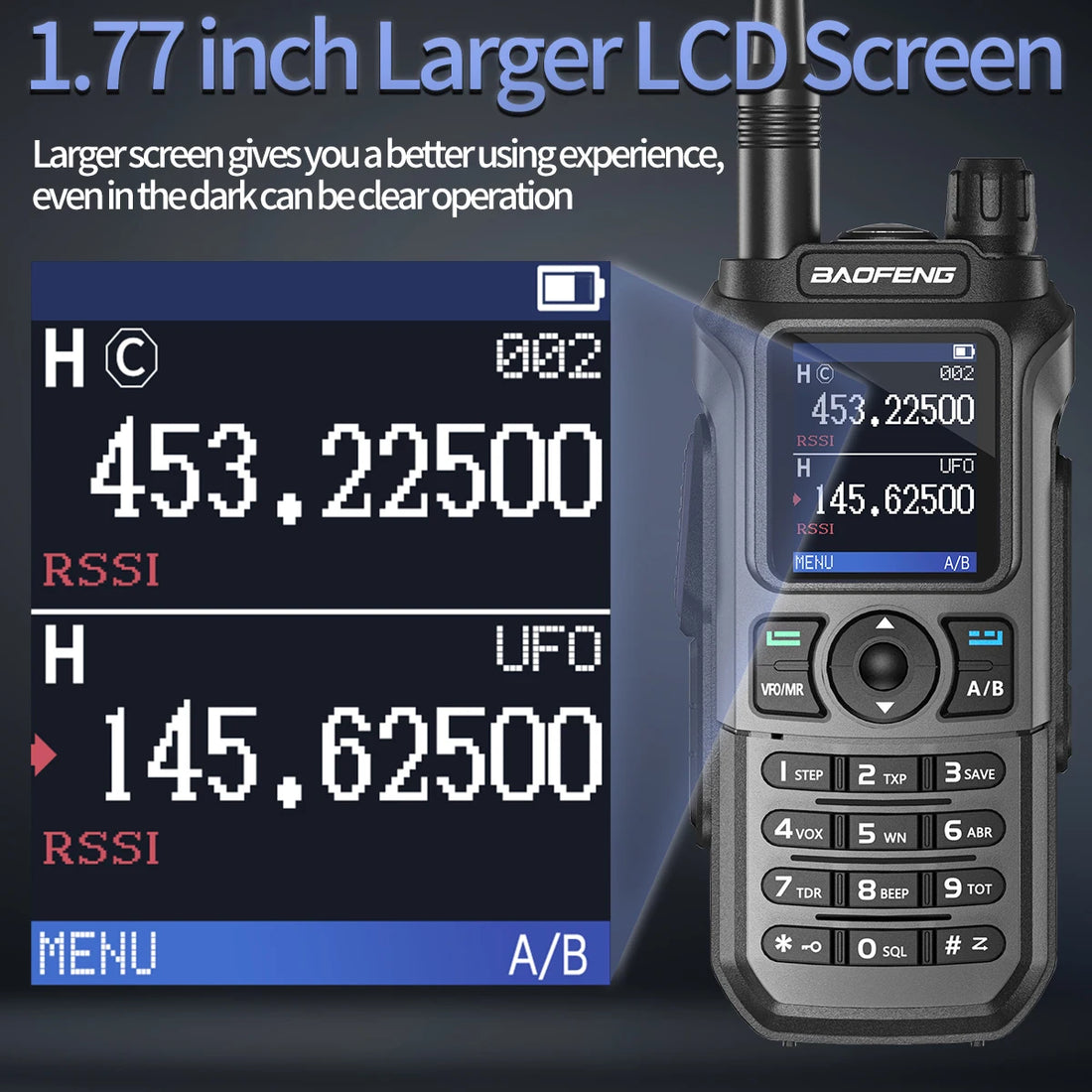 Baofeng UV-21 Pro Walkie Talkie – Long Range Multi-Band Ham Radio (16KM, Type-C)