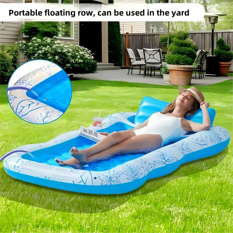 Extra Large Double Inflatable Pool Float – 214x145cm