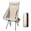 Westtune Portable Folding Camping Chair – Lightweight Aluminum Outdoor Seat with Headrest