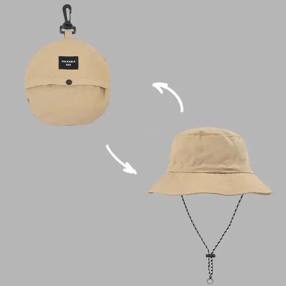 Waterproof UV Protection Bucket Hat – Outdoor Hiking & Camping Cap