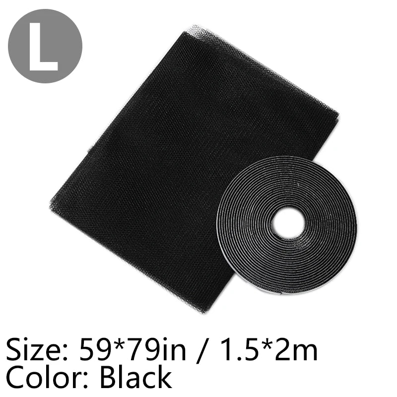 Self-Adhesive Window Mosquito Net – DIY Anti-Insect Mesh Screen