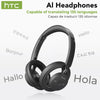 HTC HP06 Open-Ear Wireless Headphones – Foldable Bluetooth V6.0 Headset with AI Translate