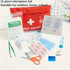 First Aid Kit – 188 pcs Emergency Survival Medical Kit for Home, Car & Outdoor