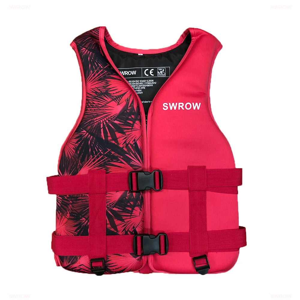 Adult Life Jacket – Kayak, Jet Ski, Wakeboard & Water Sports Safety Vest