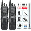 2/4PCS Baofeng BF-888S V2 Walkie Talkies – UHF Dual Band, Long Range Two-Way Radios