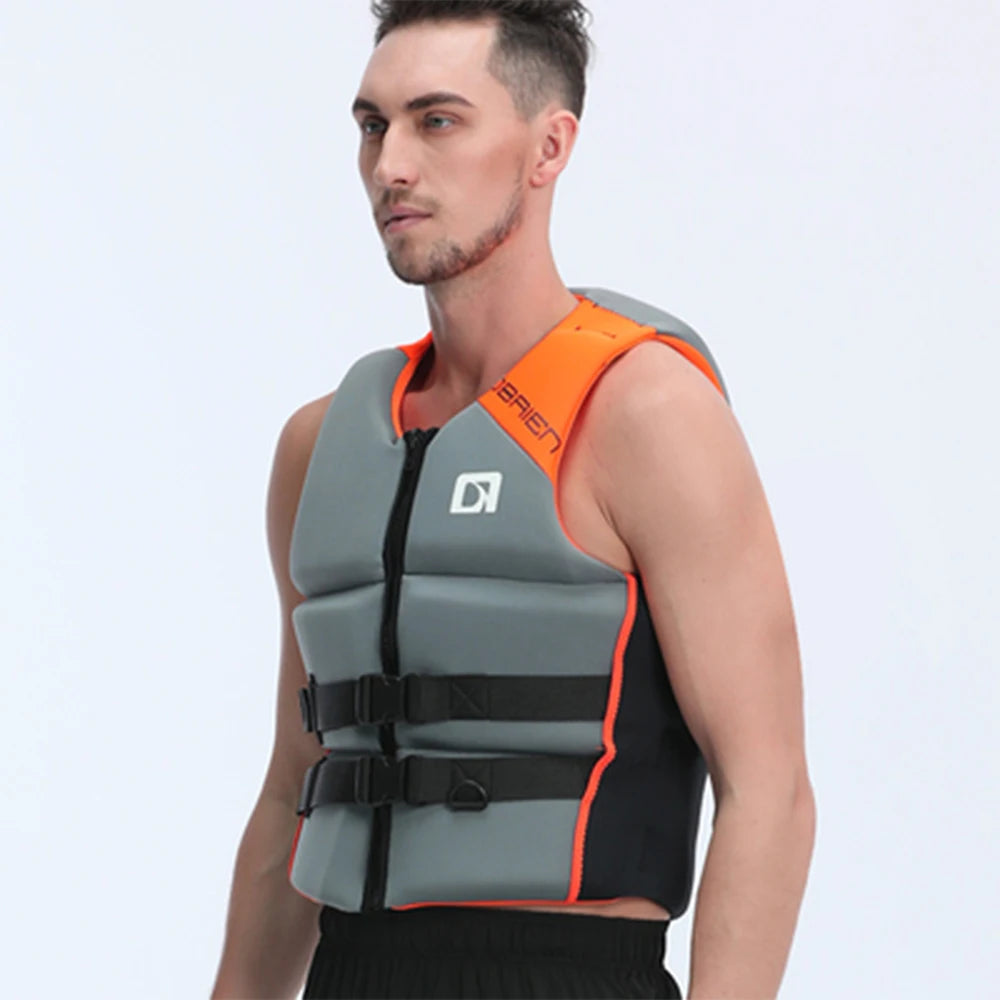 Adult Life Jacket – Kayak, Jet Ski, Wakeboard & Water Sports Safety Vest