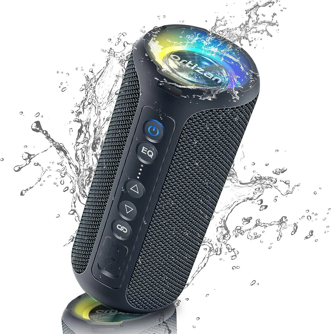 Ortizan X8 Pro Waterproof Bluetooth Speaker – Bass Boost & Dual Pairing